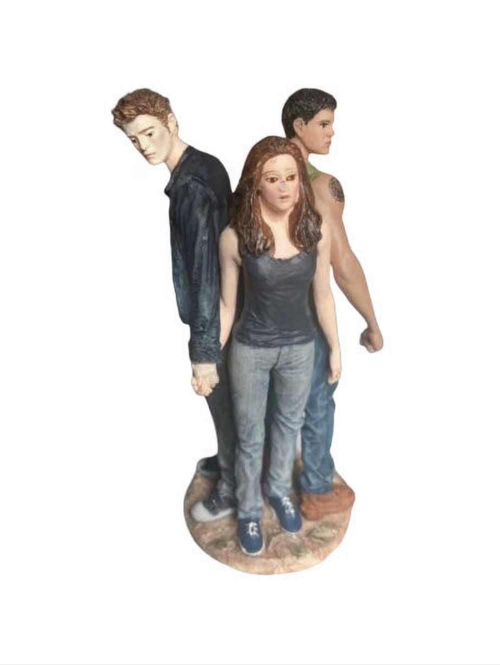 Hallmark Twilight Saga Eclipse Bella Edward Jacob Figurine